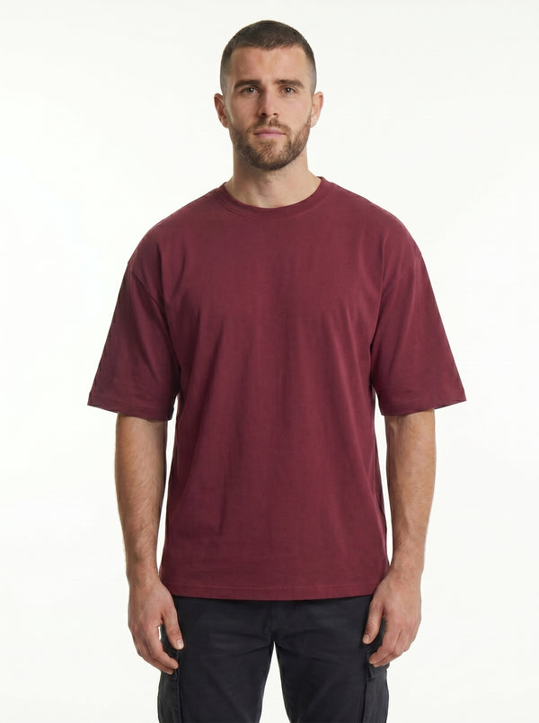 NOLL Essential Tee | Burgundy