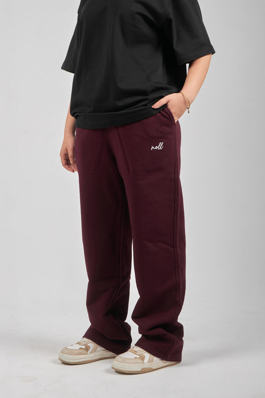 NOLL summer sweatpants | Burgundy