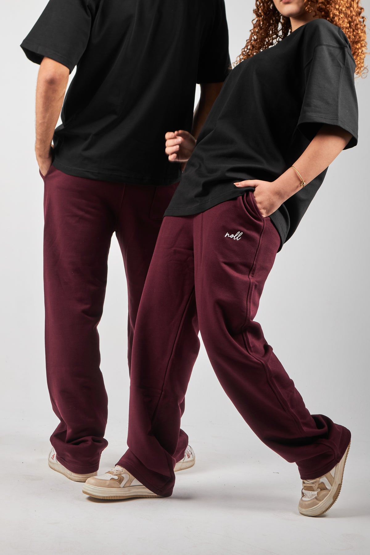 NOLL summer sweatpants | Burgundy