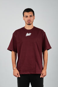 NOLL Signature Tee | Burgundy