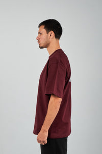 NOLL Signature Tee | Burgundy