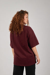 NOLL Essential Tee | Burgundy