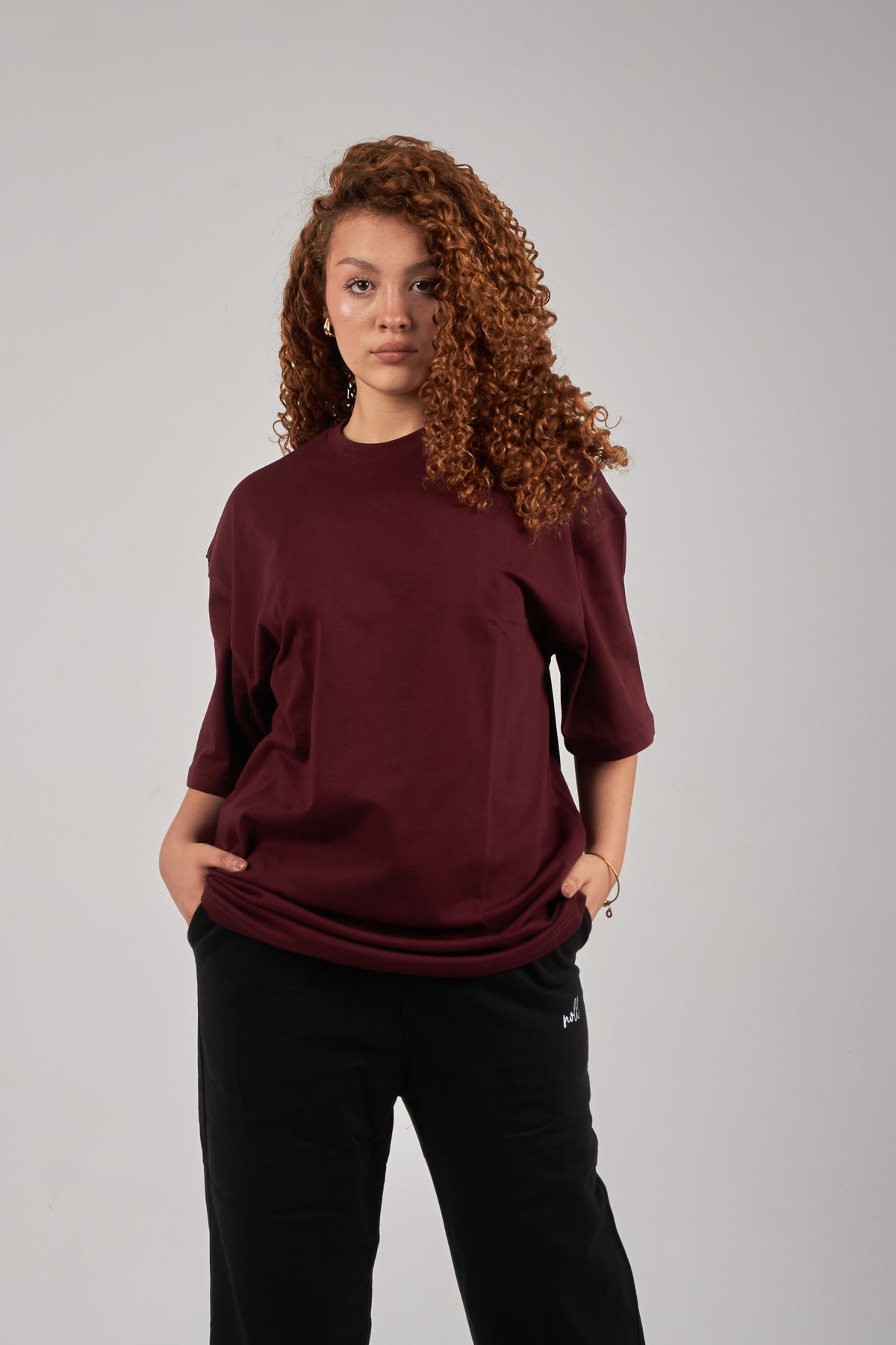 NOLL Essential Tee | Burgundy